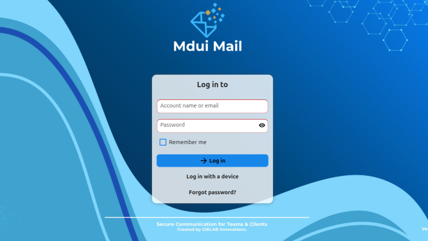 Mdui Mailing System
